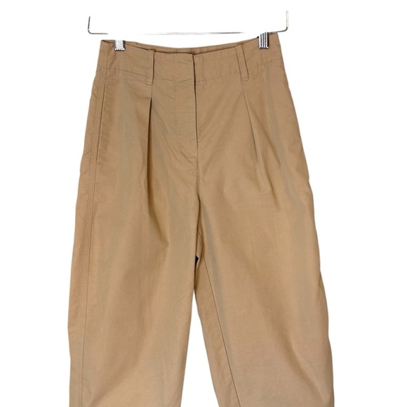 Aritzia Wilfred Free Pants Day Off Pleated High Waist Trousers- Size 0 - Picture 4 of 12